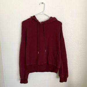 Garage Maroon Hoodie